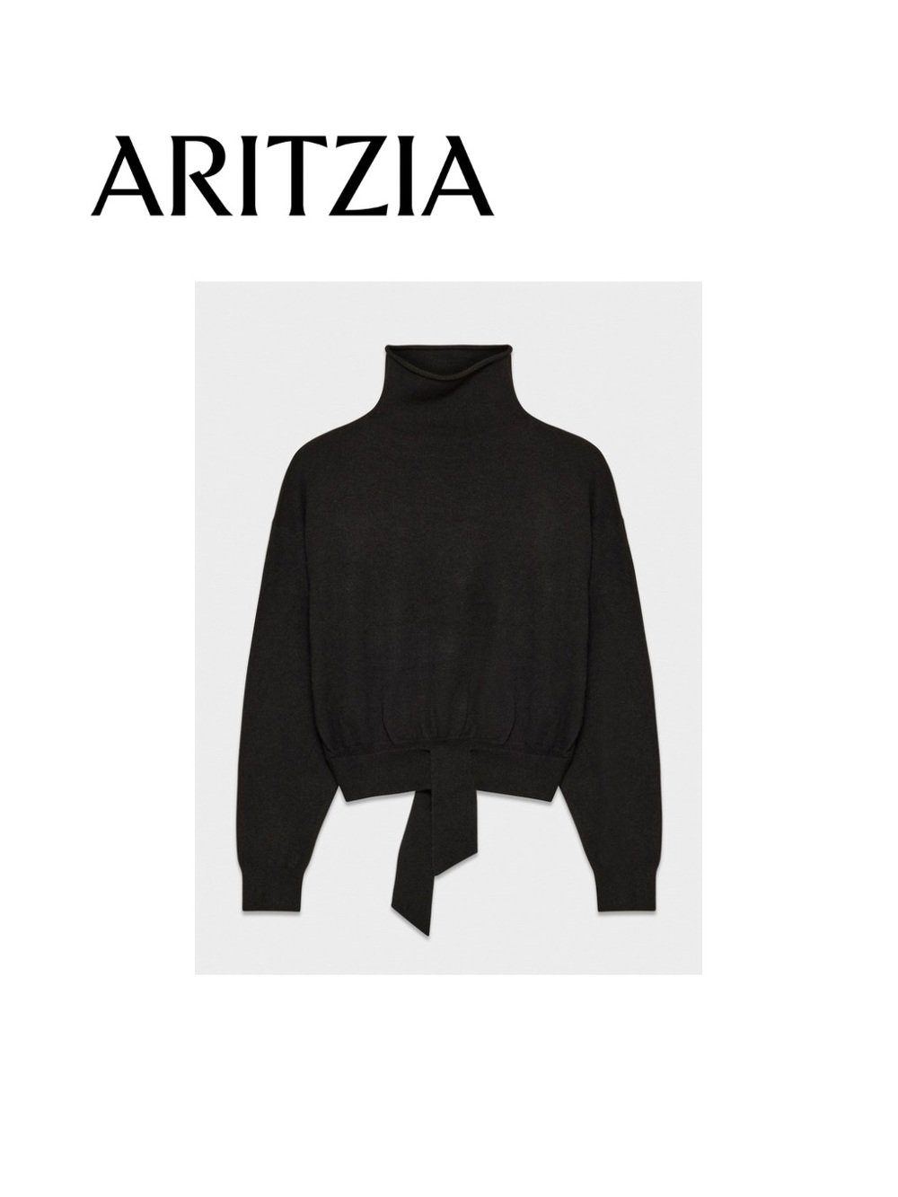 Aritzia Tie-Waist Sweater
